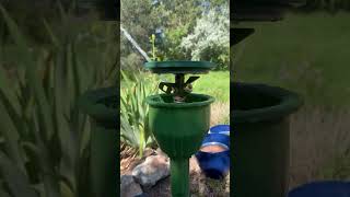 WeatherMatic RK80 Pop Up Impact Sprinkler range nozzle plugged [upl. by Haneeja]