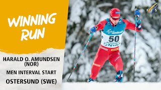 Amundsen keeps Norway still unbeaten in the Mens 10k  FIS Cross Country World Cup 2324 [upl. by Tedric73]