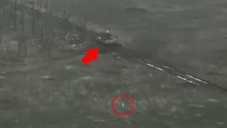 Javelin Missile Destroy T72B3 Tank In Direct Attack Mode [upl. by Kcirddot]