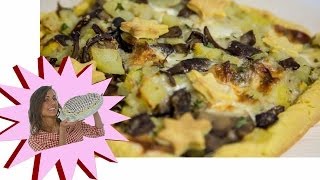 Torta Salata con i Funghi  Le Ricette di Alice [upl. by Valerlan]