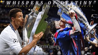 Peter Drury’s Greatest Champions League Commentaries   Messi vs Ronaldo [upl. by Kurth]