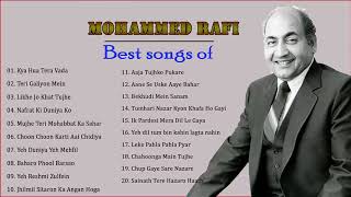 BEST OF MOHAMMAD RAFI HIT SONGS Mohammad Rafi Old Hindi Superhit Songs [upl. by Raamaj]