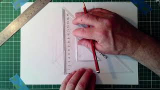 Manual Planometric house drawing  easy level [upl. by Brout]