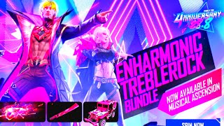 MEMANG MANTAP ENHARMONIC TREBLEROCK BUNDLE EVENT TERBARU FREE FIRE [upl. by Anale]