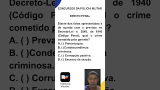 EXCESSO DE EXAÇÃO CRIMES DO CÓDIGO PENAL POLÍCIA MILITAR CONCURSOS [upl. by Acyre]