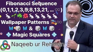 TBH Talk on Fibonacci Sequence Wallpaper Patterns amp Magic Squares 🎲🦋🎲 [upl. by Nodnelg]