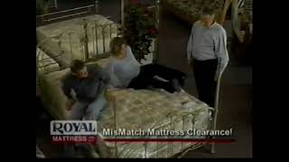 Royal Mattress Commercial Early 2000s [upl. by Spohr901]