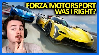 Was I Right About Forza Motorsport [upl. by Suivatra]