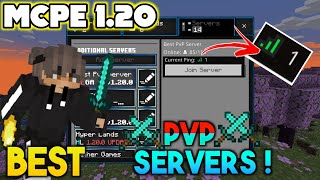 Top 5 Best PvP Server For Minecraft PE  Best mcpe pvp servers  PVP servers for Mcpe  Practice [upl. by Leik]