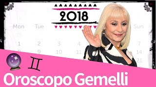 Oroscopo Gemelli 2018 [upl. by Karlise]