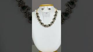 Exquisite Victorian Neck Set  Timeless Beauty amp Elegance  Charitha Fashion Jewellery [upl. by Hild]