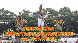 APA SAJA SIH SYARAT MENJADI TARUNATARUNI AAL 2022 [upl. by Manson]