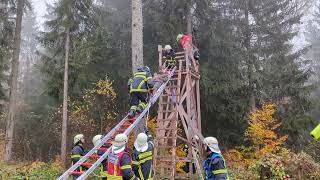 Rettungsübung Thüringenforst Schmalkalden [upl. by Asiruam]