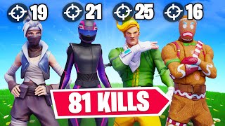 We Broke The Fortnite Elimination Record 81 Kills [upl. by Pinzler828]