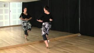 Técnica de baile flamenco nivel básico Tacones [upl. by Eddana]