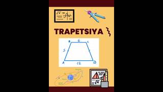 Trapetsiya peremetrini topamiz Matematika Math Geometry [upl. by Airamanna]