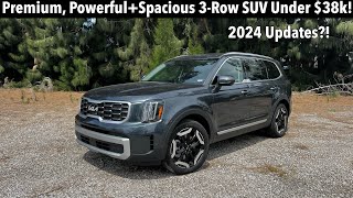 2024 Kia Telluride S TEST DRIVEFULL REVIEW [upl. by Aenea]