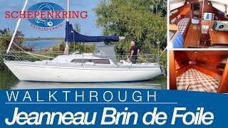 Jeanneau Brin De Foile for sale  Yacht Walkthrough   Schepenkring Lelystad  4K [upl. by Marsden399]