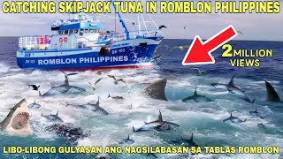 CATCHING SKIPJACK TUNA IN ROMBLON PHILIPPINES  KAWAN NG GULYASAN SA TABLAS ROMBLON [upl. by Ateiram]