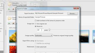How to Resize Pictures in Picasa [upl. by Gleich]
