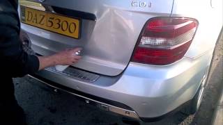 Mercedes Dent Repair  Paintless Dent Removal [upl. by Ahsener]