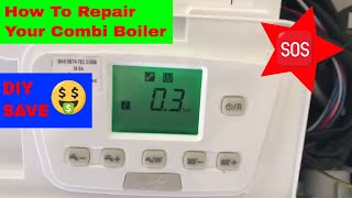 How To Repressurise And Refill A Combi Boiler DIY Guide E118 E1 18 [upl. by Erdied]