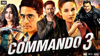 Commando 3 Full Movie  Vidyut Jammwal  Adah Sharma  Angira Dhar  Gulshan  Review amp Facts [upl. by Anawait]