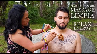 ASMR MARTHA ♥ PANGOL CUENCA MASSAGE LIMPIA SPIRITUAL CLEANSING [upl. by Kred]