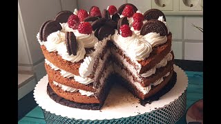 Oreo Torte dekorierenLillys Küche [upl. by Nayt]