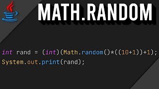 MathRandom in JAVA  simple amp easy [upl. by Ahsinan]