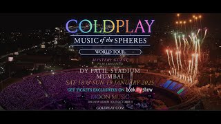 Music Of The Spheres World Tour 2025  India  Coldplay [upl. by Sitto]