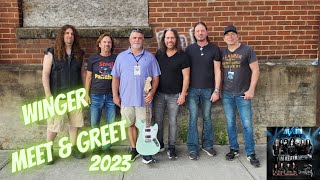 Winger Meet amp Greet  Tom Kiefer amp John Corabi Concert recap 2023 [upl. by Werdma]