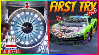 UPDATED HOW TO WIN THE PODIUM CAR EVERY SINGLE TIME IN GTA 5 ONLINE 2024 PODIUM WHEEL GLITCH [upl. by Barth618]