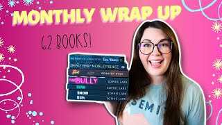 June Wrap Up  I Read 62 Books [upl. by Ellehcil]