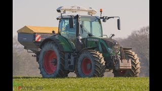 Epandage dengrais 2018  Fendt 722 amp Bogballe M2 [upl. by Okomot]