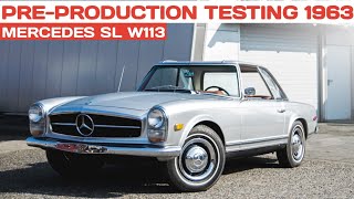 1963 MercedesBenz SL W113  World Car Videos [upl. by Downs]