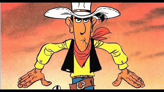 Lucky Luke Pat Woods  Im A Poor Lonesome Cowboy Lyrics [upl. by Solram86]