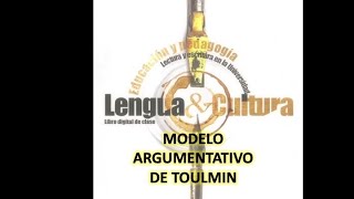 Modelo Argumentativo de Toulmin [upl. by Nivrac595]