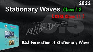 Formation of Stationary Waves class 12 Nodes amp Antinodes YourPhysicsClass [upl. by Aivitnahs]