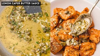 Lemon Caper Butter Sauce [upl. by Gnous]