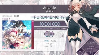 【Arcaea】Auxesia FPM理論値 10001000pts [upl. by Rema]