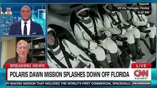 AIAA CEO Dan Dumbacher discussed what we’ll learn from the historic Polaris Dawn mission on CNN [upl. by Lombardo]