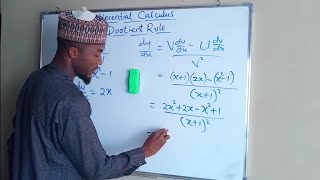 Quotient Rule  Differential Calculus [upl. by Lrae]