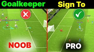 How to Goalkeeper Like PRO  Use This GK With All Skills  efootball 2024 Mobile [upl. by Iral]