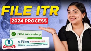 How to calculate income tax online  File ITR 1 in 20242025 online process [upl. by Pennington228]