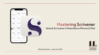 Mastering Scrivener Unlock Scrivener’s Potential on iPhone amp iPad [upl. by Christiane617]