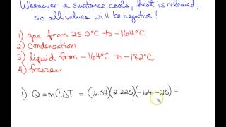 Cooling Curve Calculation [upl. by Aikim398]