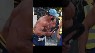 Bodybuilder VS Construction Worker 😱 amazingfacts shorts facts factsinhindi trending [upl. by Ollopa371]