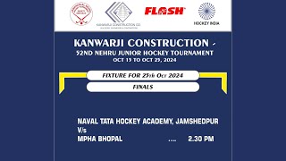 KANWARJI CONSTRUCTION  52ND NEHRU JUNIOR HOCKEY TOURNAMENT 2024 FINAL JAMSHEDPUR vs BHOPAL [upl. by Arem717]