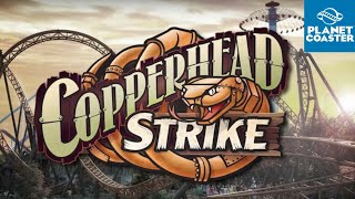 Copperhead StrikePlanet Coaster Recreation [upl. by Flinn]